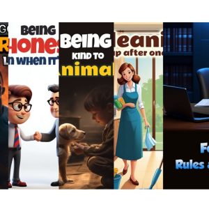 5 Kid’s Good Behavior Stories – eBook with Resell Rights