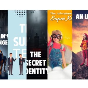 Super Hero Kid’s Stories  – eBook with Resell Rights